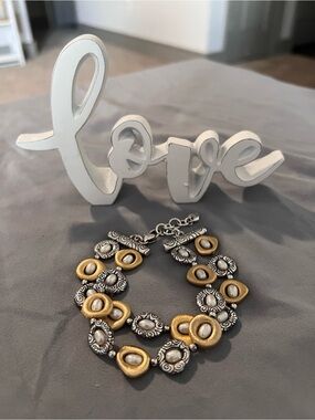 Brighton Satori two-tone pearl Bracelet